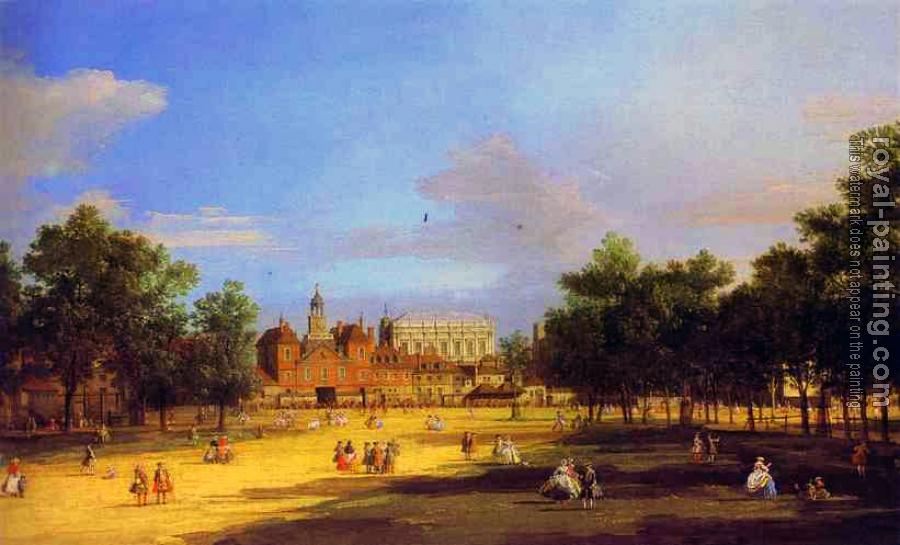Canaletto : London, The Old Horse Guards and Banqueting Hall